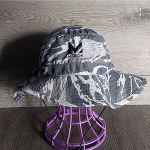 Mission Gray Camo Cooling UPF 50 Bucket Hat